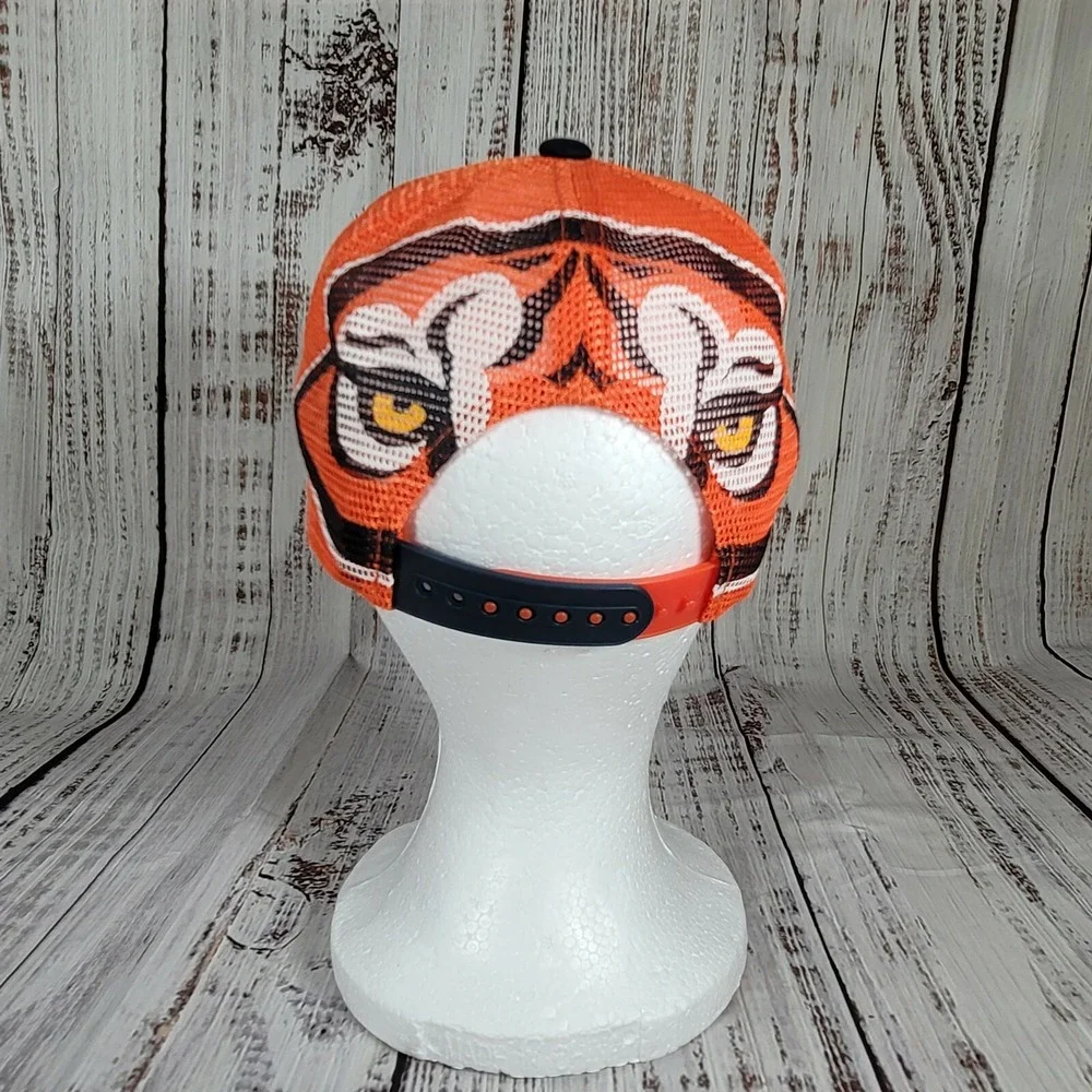 Auburn Ncaa‎ Kids Zephyr Blue Orange Adjustable Mesh Snapback Cap Hat